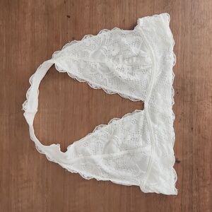 Out From Under Cutie Lace Halter Bra